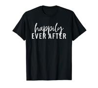 Happily Ever After, Just Married Newlywed Honeymoon T-Shirt