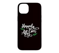 Happily Ever After Wedding Gift for Bride Groom Newlyweds Case for iPhone 14 Plus