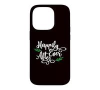 Happily Ever After Wedding Gift for Bride Groom Newlyweds Case for iPhone 14 Pro