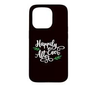 Happily Ever After Wedding Gift for Bride Groom Newlyweds Case for iPhone 15 Pro