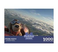 Happily Jigsaw Puzzles 1000pcs Dog Theme for Adults - A Funny, High-Definition Dog Jigsaw Puzzle - The Ultimate Choice for Discerning Funny Jigsaw Puzzles for Adults Fans 38x26cm/1000pcs
