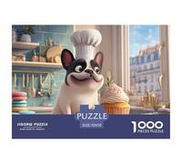 Happily Jigsaw Puzzles 1000pcs Dog Theme for Adults - A Funny, High-Definition Dog Jigsaw Puzzle - The Ultimate Choice for Discerning Funny Jigsaw Puzzles for Adults Fans 70x50cm/1000pcs