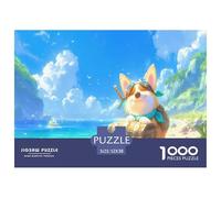 Happily Jigsaw Puzzles 1000pcs Dog Theme for Adults - A Funny, High-Definition Dog Jigsaw Puzzle - The Ultimate Choice for Discerning Funny Jigsaw Puzzles for Adults Fans 52x38cm/1000pcs