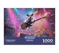 Happily Jigsaw Puzzles 1000pcs Dog Theme for Adults - A Funny, High-Definition Dog Jigsaw Puzzle - The Ultimate Choice for Discerning Funny Jigsaw Puzzles for Adults Fans 70x50cm/1000pcs