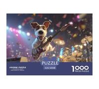 Happily Jigsaw Puzzles 1000pcs Dog Theme for Adults - A Funny, High-Definition Dog Jigsaw Puzzle - The Ultimate Choice for Discerning Funny Jigsaw Puzzles for Adults Fans 52x38cm/1000pcs