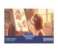 Happily Jigsaw Puzzles 1000pcs Dog Theme for Adults - A Funny, High-Definition Dog Jigsaw Puzzle - The Ultimate Choice for Discerning Funny Jigsaw Puzzles for Adults Fans 38x26cm/1000pcs