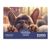 Happily Jigsaw Puzzles 1000pcs Dog Theme for Adults - A Funny, High-Definition Dog Jigsaw Puzzle - The Ultimate Choice for Discerning Funny Jigsaw Puzzles for Adults Fans 52x38cm/1000pcs