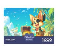 Happily Jigsaw Puzzles Funny Dog 1000pcs Challenge - This Dog Jigsaw Puzzles for Adults Is A Visual Treat - A Premier Dog Puzzle for Dedicated Enthusiasts 70x50cm/1000pcs