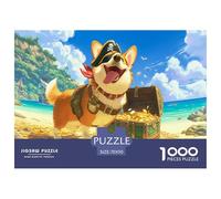 Happily Jigsaw Puzzles: The Funny Dog Jigsaw & Puzzle 1000 - A Premium Dog Jigsaw Puzzles for Adults Experience - Designed for Solitude Or Shared Enjoyment 70x50cm/1000pcs