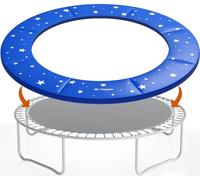 Happin Trampoline Spring Cover Super Thick, 12FT/14FT/15FT Trampoline Pad Stars Design, Waterproof and Tear-Resistant Trampoline Pad Replacement for Ultimate Safety, Trampoline Pad Replacement