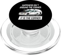 Happines Isn´t Around The Corner, It Is The Corner Drifting PopSockets PopGrip for MagSafe