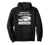 Happines Isn´t Around The Corner, It Is The Corner Drifting Pullover Hoodie