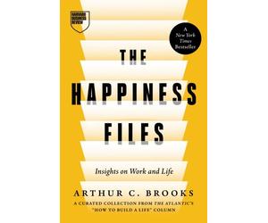 HAPPINESS FILES by BROOKS, A.C Hardback Self Help Business