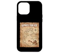Happiness Found Here Vintage Pirate Map Crab Case for iPhone 12 Pro Max