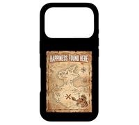 Happiness Found Here Vintage Pirate Map Crab Case for iPhone 17 Pro