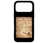 Happiness Found Here Vintage Pirate Map Crab Case for iPhone 17 Pro Max