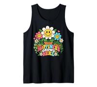 Happiness Grows Here Happy Flowers Plant Lover Tank Top