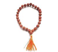happiness hub 5 Mukhi Rudraksha sumarni bracelet 27+1 Beads 7mm for Jaap and Wearing On Wrist 27 Beads Shiva Rudraksh sumarni