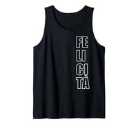 Happiness in Italian Language, Happy Italy Tank Top