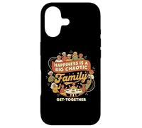 Happiness Is A Big Chaotic Family Get-Together Case for iPhone 17