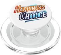 Happiness is a Choice PopSockets PopGrip for MagSafe