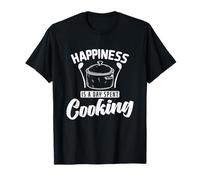Happiness is a Day Spent Cooking T-Shirt