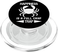 Happiness Is a Full Crab Trap Funny Crabbing PopSockets PopGrip for MagSafe
