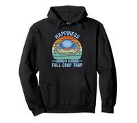 Happiness Is a Full Crab Trap Funny Crabbing Pullover Hoodie