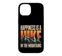 Happiness Is A Hike In The Mountains Hiker Gift Retro Case for iPhone 14