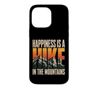 Happiness Is A Hike In The Mountains Hiker Gift Retro Case for iPhone 14 Pro Max