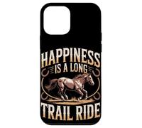 Happiness Is A Long Trail Ride Horse Case for iPhone 12 mini