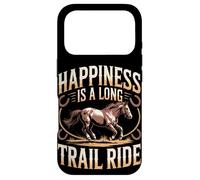 Happiness Is A Long Trail Ride Horse Case for iPhone 17 Pro