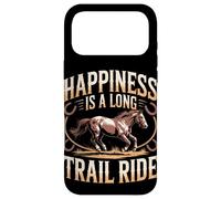 Happiness Is A Long Trail Ride Horse Case for iPhone 17 Pro Max