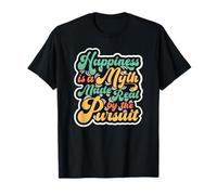 Happiness is a Myth Made Real by The Pursuit Retro pop tee 1 T-Shirt
