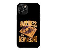 Happiness Is A New Record Vintage Vinyl Collector Case for iPhone 11 Pro