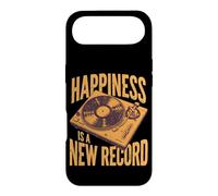 Happiness Is A New Record Vintage Vinyl Collector Case for iPhone Air