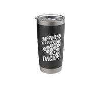 Happiness is A Perfect Rack Billiard Pool Stainless Steel Insulated Tumbler