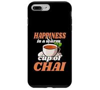 Happiness Is A Warm Cup Of Chai Tea Lover Quote Case for iPhone 7 Plus/8 Plus