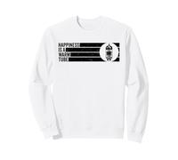 Happiness Is A Warm Tube Valve Analog Audio Vacuum Tube Sweatshirt