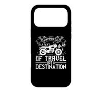 Happiness Is A Way Of Travel Not A Destination Quote Case for iPhone 17 Pro Max