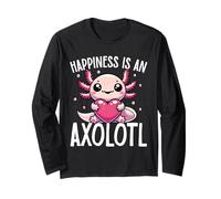 Happiness is an Axolotl Cute Animal Long Sleeve T-Shirt