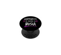 Happiness Is Being A Busia Cute PopSockets Adhesive PopGrip