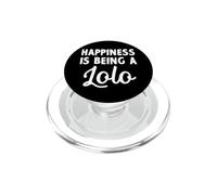 Happiness Is Being A Lolo Father's Day Grandpa PopSockets PopGrip for MagSafe