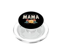 Happiness Is Being A Mama Floral Flower Grandma PopSockets PopGrip for MagSafe