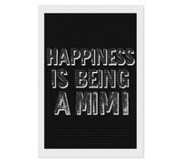 Happiness is Being A Mimi Diamond Art Painting Kits for 5D Gem Arts Paint Picture Home Wall Decor