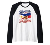 Happiness is Being Married to A Philippine Proud Spouse Raglan Baseball Tee
