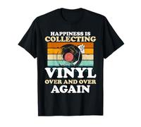 Happiness is Collecting Vinyl Over and Over Again T-Shirt