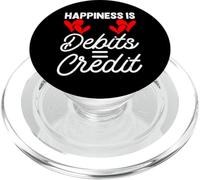 Happiness Is Debits Equals Credit PopSockets PopGrip for MagSafe