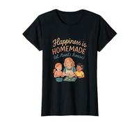 Happiness is Homemade at Aunts House Baking Design T-Shirt