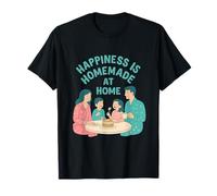 Happiness is Homemade Family Reunion Pancake Graphic T-Shirt